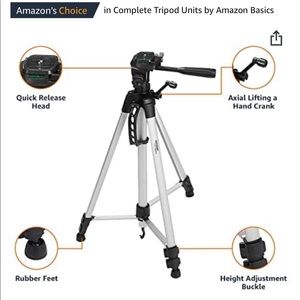 Amazon Basics Tripod only used 2x